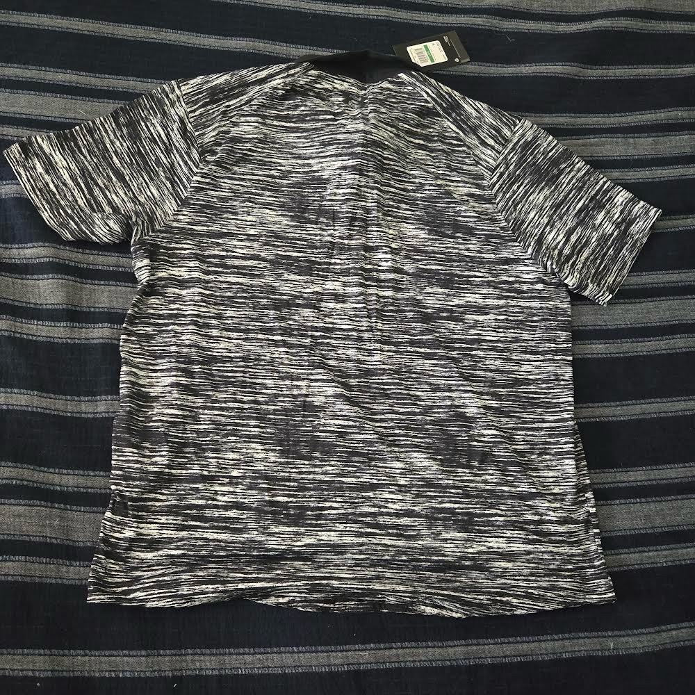 Under Armour Iso Chill Twist Polo Men Large Black and White Collar NWT 082024 - Picture 7 of 7